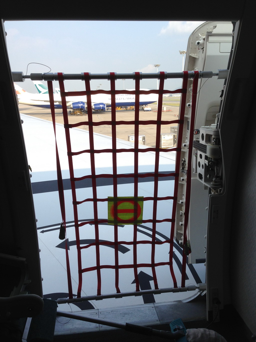 Multi-Model Aircraft Entry Door Safety Barrier